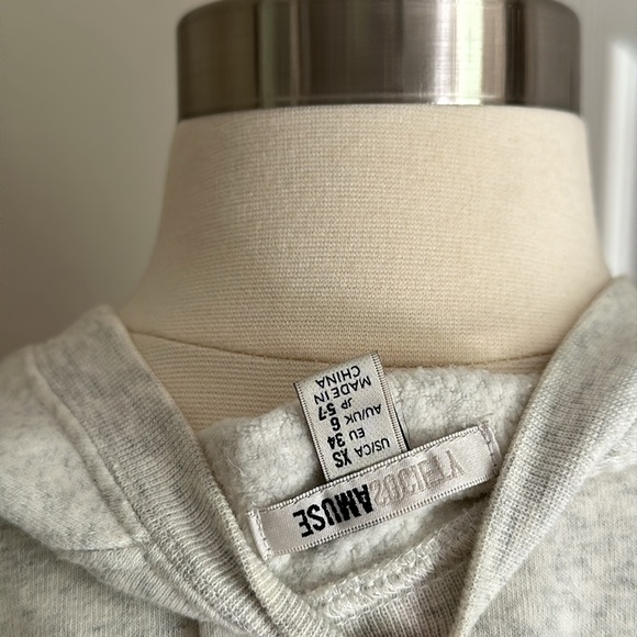 Amuse Society Stylish Cinched Sweatshirt Pullover XS - Picture 7 of 9